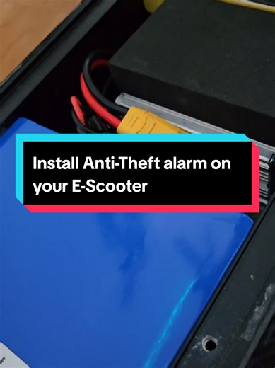 How to Install an Anti-Theft Alarm on Your E-Scooter