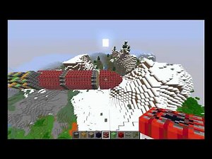 Minecraft missile 2.0 (1250+ TNT)