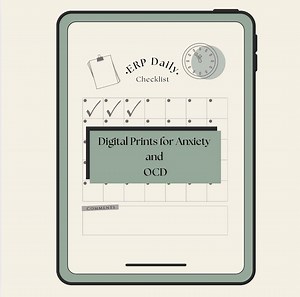 ERP Daily Checklist | OCD & Anxiety Resources | PDF Digital Download - Etsy Australia