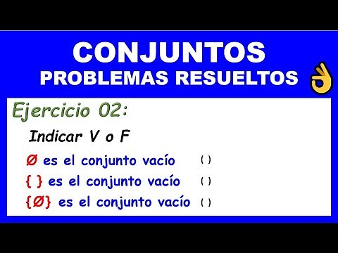 SET EXERCISES: EMPTY SET