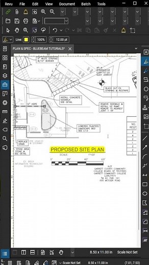 BlueBeam - Highlight Tool #bluebeam #construction #constructionsoftware #planandspec