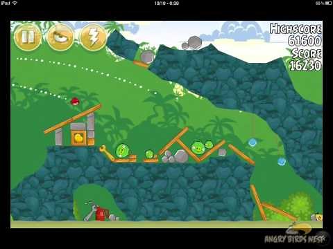 Angry Birds 21-11 Bad Piggies 3 Star Walkthrough (Angry Birds Classic 21-11)