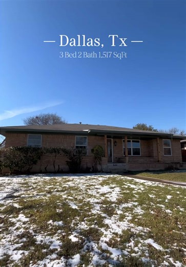 Fully renovated home just 17 mins from Downtown Dallas 📍😍 Want to purchase a home this year? Send me a message below 👇 Azalea Santillan Only 1 Realty Group (945) 232-2592 📲 #dfw #realtor #firsttimehomebuyer #dallas #dfwrealtor