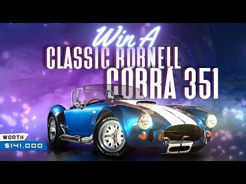 Win a Classic Robnell Cobra 351