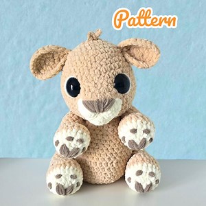 Baby Lion Pattern - Etsy