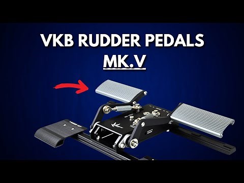 VKB Rudder Pedals MK.V - First Impression
