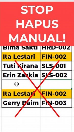 Remove Duplicate Data in Excel Easily! ⚡