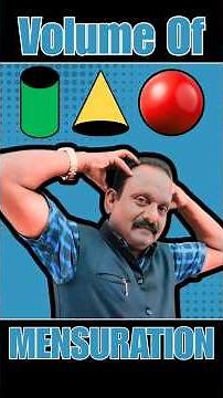 Mensuration Volume Trick | Cylinder Cone Sphere with Practical | Maths Magic | Teach Tech Classes