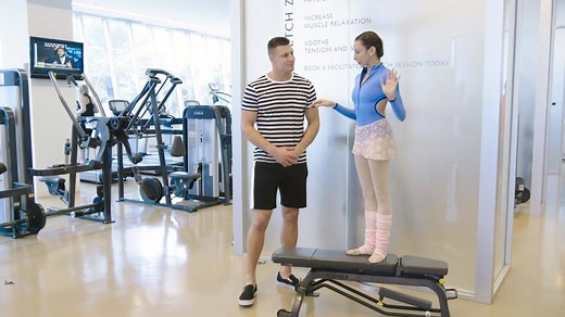 Watch Rob Gronkowski Take Ballet Lessons from MCB's Nathalia Arja