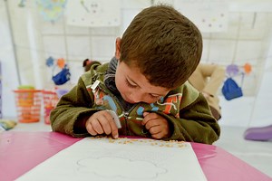 Syrian refugee children adjust to their new Lebanese schools. Abdullah’s story.