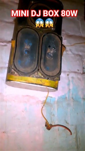 MINI DJ BOX 80W #electrical 😱😱 VIRAL SHORTS VIDEO #VLOG