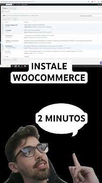 INSTALAR WOOCOMMERCE EM 2 MINUTOS ! #woocommerce #website #webdesign