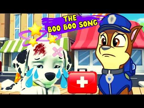 Paw Patrol Boo Boo Song! 🐶🎶 Marshall & Skye Fun Adventure | Kids Songs