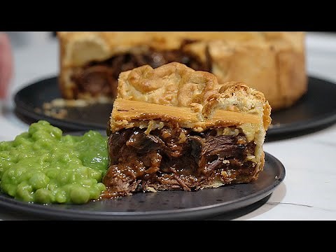 BEEF Mushroom STOUT Pie