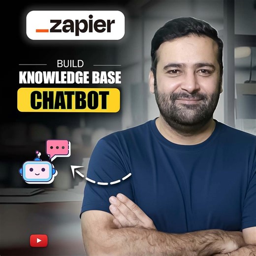 How To Build a Chatbot using Zapier - No CODING REQUIRED [Step-by-step] | Web Sense Pro