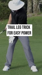 126K views · 477 reactions | What you want to do is go ahead and feel like when you get that pressure into the right foot, go ahead and let that right leg straighten up a little bit. That's different than a sway. | Top Speed Golf - Clay Ballard Golf Instruction | Facebook