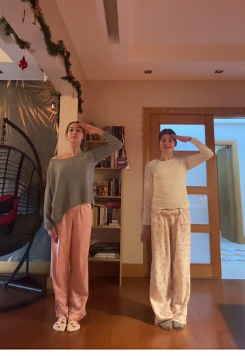 Besties Learning Ballet Together in Fun Dance Video