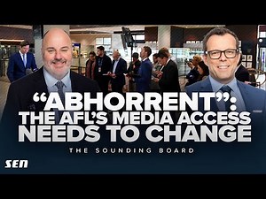 It's time for the AFL to CHANGE their relationship with the media - The Sounding Board
