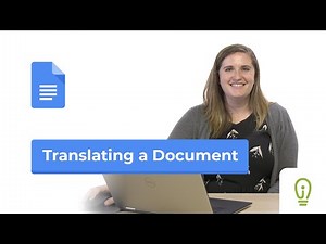 How to Translate a Document in Google Docs