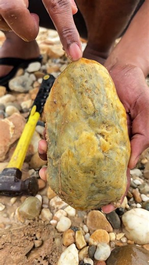 😳 You won’t believe what’s hiding inside this rock…