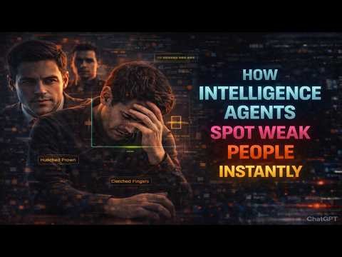 How Intelligence Agents Spot Weak People Instantly