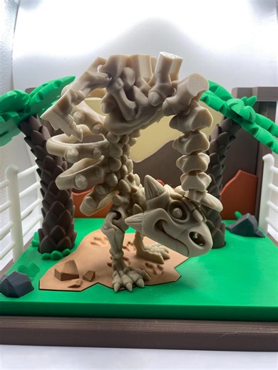 Anklosaurus Dinosaur Articulated - 3D Printed - Etsy