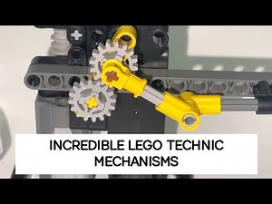 Incredible LEGO Technic Mechanisms New Vision