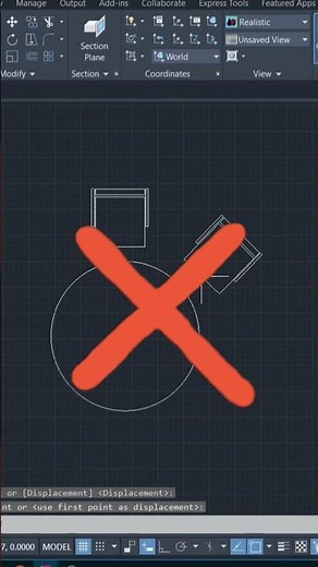 AutoCAD Polar Array Command for Beginners #autocad #autocadblocks #sketchup