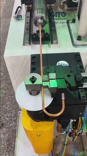Automated Copper Tube Bending for Air Conditioner Coils