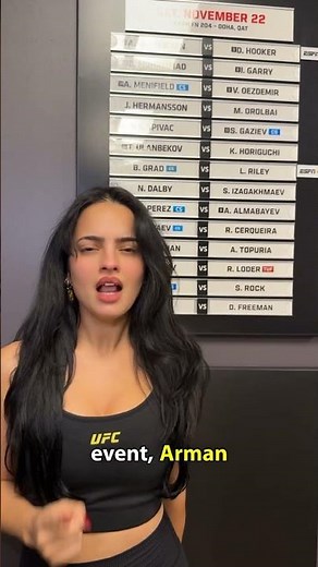 Dana White walks in on Nina Drama doing Armando Tsarukyan's secret wrestling move #shorts #UFC