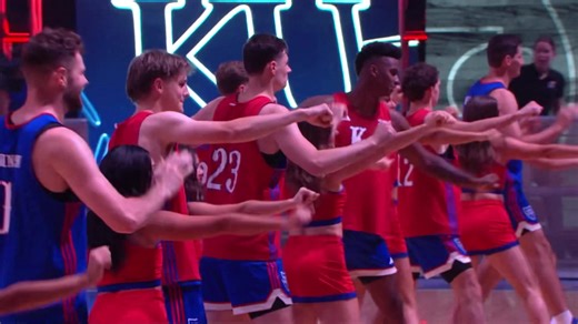 14K views · 581 reactions | in case you missed Late Night, here’s a recap ↩️ #RockChalk x #LevelUp | Kansas Men's Basketball | Facebook