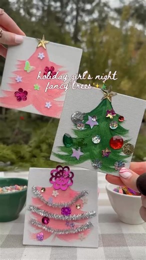 Ashley Robison | Fancy trees 🎄✨💕 Say TREES for supplies and tips to make your own this week! We’ve made some variety of these for years and they’re so... | Instagram