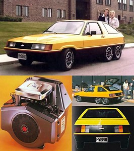 1980 Briggs & Stratton Hybrid is a 6-Wheeled Car You Probably Never Knew Existed