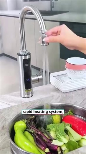 ✨Hot water in 3 SECONDS! 🚀 This Tankless instant hot water heater tap is your Kitchen Revolution! 🌡️ Digital display shows precise temperature, hot & cold in a snap—year-round comfort! No tank, no waiting —GRAB NOW and let the magic of instant heat TRANSFORM your kitchen! Your tea, soup, and hands will THANK YOU! 🚿 | Makio 11