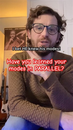 Learn your Guitar Modes in PARALLEL with these CAGED system shapes
