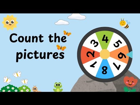 Learn to Count | Picture game for kids | Counting pictures | Kids learning video | @learningtunes