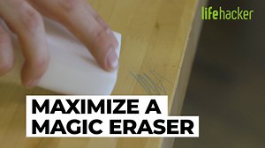 13K views · 40 reactions | Magic Erasers will clean just about anything, but if you need a little more oomph, soak that sucker in white vinegar. | Lifehacker | Facebook