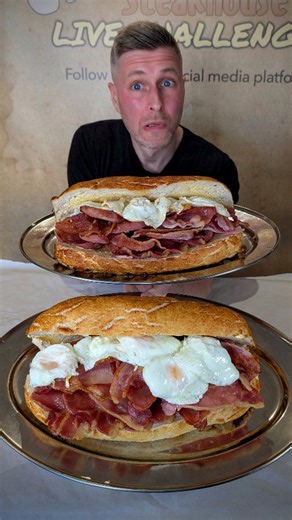 4.4K views · 431 reactions | UNDEFEATED - WORLD'S LARGEST BACON BUTTY...
