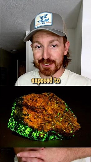 What is mineral fluorescence? #geology #earthscience #geologyrocks