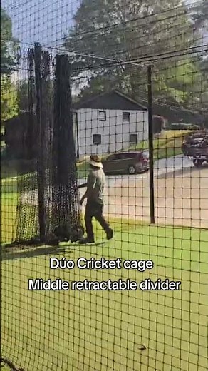 Duo cricket cage