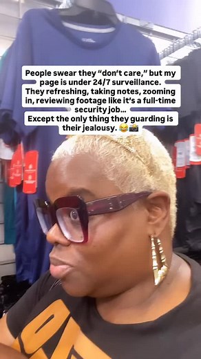 Ain’t nobody watching me harder than the folks who claim they ain’t watching me. If you got undercover fans too, drop a 👀 in the comments. #UndercoverFans #SecretSupporters #TheyWatching #JealousyIsAJob #ContentCreatorLife #StayMadTho #ComedyReels | Monique Burks