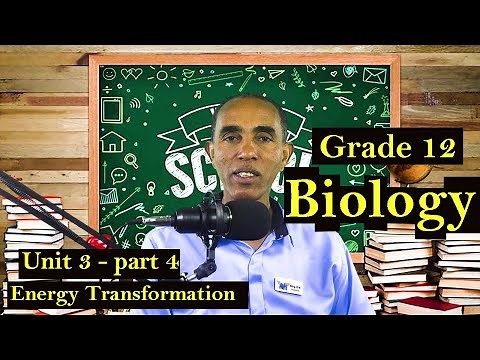 Grade 12 Biology Unit 3 part-4 Energy transformation