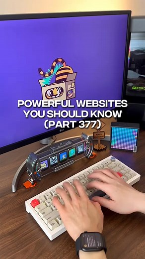 87K views · 1.7K reactions | Powerful websites you should know (part 377) training you to type #typing #keyboard #study RHnNl  | Aicentral | Facebook