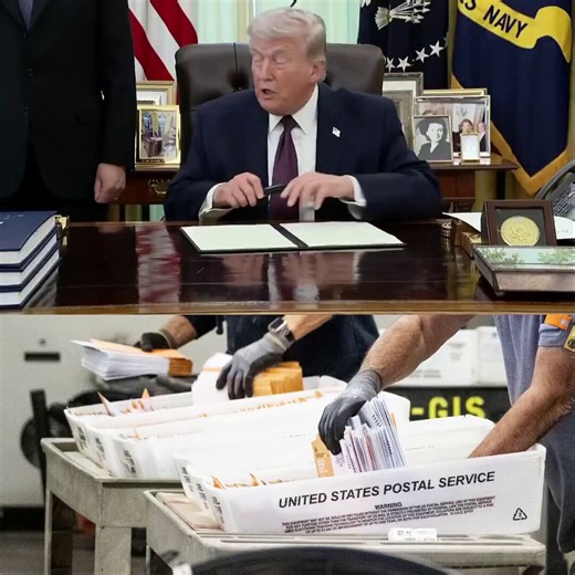 Right now Judge Sparkle is furiously trying to figure out a way to launch her own national injunction blocking the Postmaster General from following orders from the US President....
