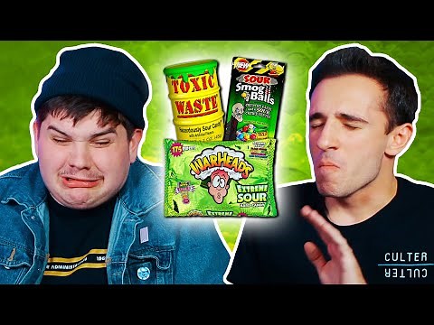 SOUR CANDY CHALLENGE!