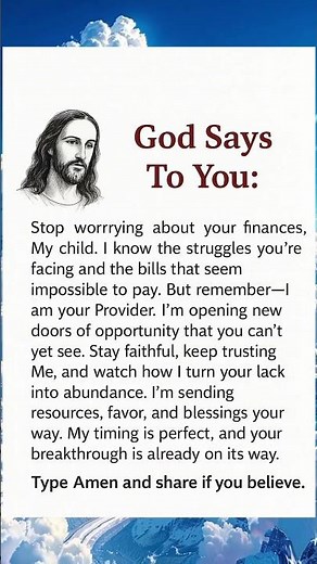 💰 God Will Provide: Your Financial Breakthrough Is Coming — Trust His Timing and Keep the Faith ✝️