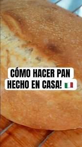 CÓMO HACER PAN EN CASA! 🍞🇮🇹 #chefroberta #pan #recetas