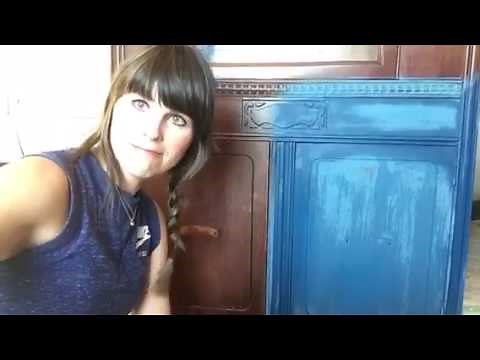 The Turquoise Iris - Creating a Layered Paint Finish