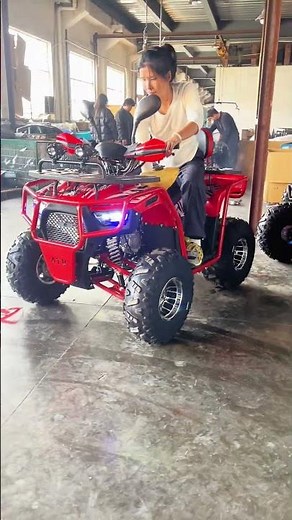 125cc Off road Quad bike 4 wheel motorcycle Teenager Quad bike factory #atv #quad