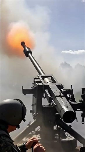 Massive Howitzer Fire Blast in Action 🇺🇸 #shorts